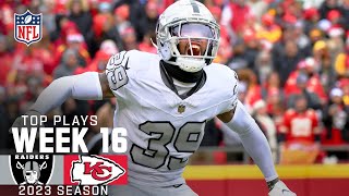 Raiders’ Top Plays From Christmas Day Win vs Chiefs  2023 Regular Season Week 16  NFL [upl. by Sinaj]