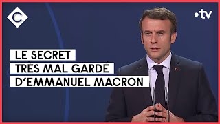 Ambroise Méjean annonce la candidature dEmmanuel Macron  C à vous  27012022 [upl. by Eiramnaej]