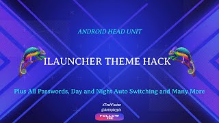 Mastering Android Head Unit iLauncher Theme Hack Driving App🚗💡tseries ts10 ts18 [upl. by Nakre964]