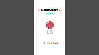 Mobile Alarm Clocks Part 2 nokia lg tech alarm wakeup lifegood [upl. by Nibas501]