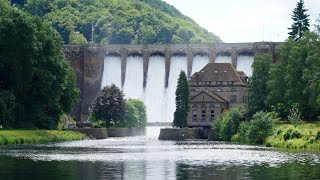 Der Diemelsee läuft über  Urlaubsziel mit Highlight 15072021 [upl. by Xonel431]