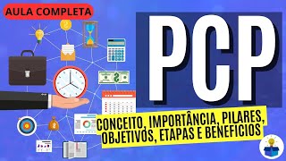 PLANEJAMENTO E CONTROLE DA PRODUÇÃO PCP  Conceito pilares etapas e benefícios  Aula Completa [upl. by Ennail]