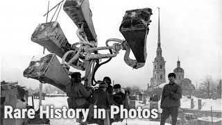 The Siege of Leningrad Unseen Photos and Untold Stories  Rare History in Photos [upl. by Elleuqar]