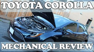 Toyota Corolla Mechanical Review [upl. by Critta]