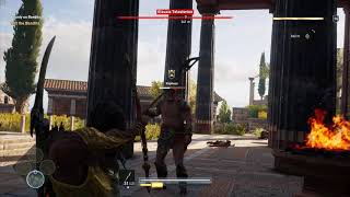 Assassins Creed Odyssey  Sanctuary of Eleusis  Pilgrims Hood  Nightmare Difficulty PC [upl. by Ajssatsan]