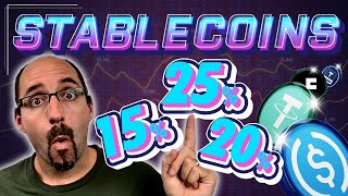 😍STABLECOINS REVENU PASSIF  Stratégie USDC  USDT 25 [upl. by Dnalloh502]