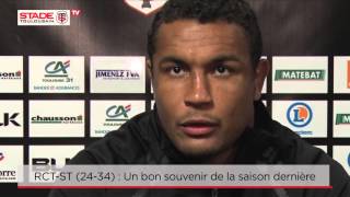 Stade  Toulon  Interview de Thierry Dusautoir [upl. by Wilder]