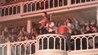 The Lumineers  Ho Hey Acoustic on the balcony  Live Paradiso Amsterdam 2013 [upl. by Ahsiruam]