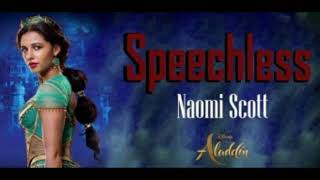 Naomi Scott  Speechless [upl. by Rodrique]