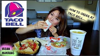 TACO BELL MUKBANG • vegan [upl. by Reede523]