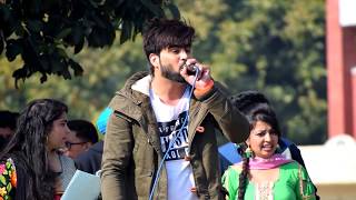 Inder Chahal At Khalsa College26  Chandigarh LOHRI CELEBRATION 2018 [upl. by Saravat438]