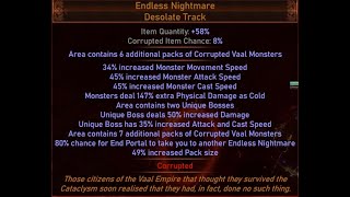 324 Unique vaal side area Endless Nightmare Desolate Track [upl. by Kathye358]