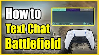 How to TURN ON All Chat in Battlefield 2042 Text Chat Entire Lobby [upl. by Kingston]