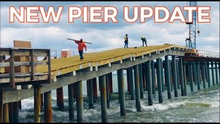 springmaid pier fishing and an update [upl. by Annoved62]