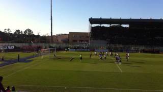 CasertanaSalernitana 10 il gol su rigore di Mancosu al 93 [upl. by Eimmelc]