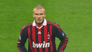 David Beckham Was Pure Class at AC Milan [upl. by Luap]