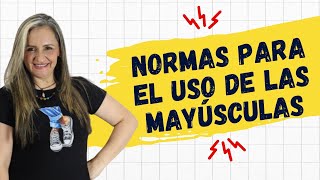 ✅ TIPS PARA EL USO DE LAS MAYÚSCULAS  cuándo usar las mayúsculas [upl. by Ayiram]