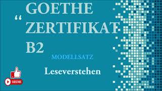 Goethe Zertifikat B2 Schreiben Teil 1  quotSchreiben ohne Quälereiquot [upl. by Mott]