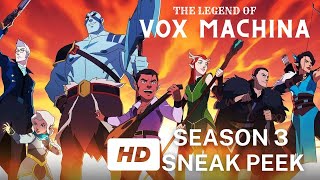 🔥 The Legend of Vox Machina Season 3 Sneak Peek  Premiere Date  Prime Video FirstLook🌟 [upl. by Aicilaf]