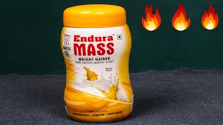 Endura Mass  कितने दिन में मोटा बनाती है Enduramass Powder  Full Review in Hindi [upl. by Marlen]