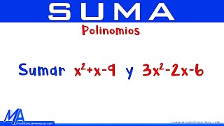 operaciones con polinomios 1 [upl. by Tedd443]