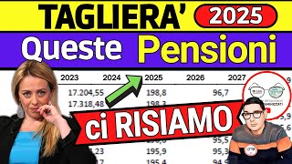 PENSIONI TAGLI governo MELONI a QUESTI 5 ASSEGNI ➡ ANTEPRIMA AUMENTO INVALIDI MINIME SOCIALI 16 [upl. by Wehhtam]