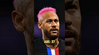 Neymar Hairstyle Evolution 💇‍♂️✨🎨 NeymarMagic HairCut [upl. by Sajet]