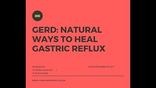 Natural ways to heal GERD [upl. by Atinreb]