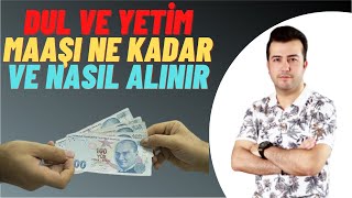 DUL VE YETİM MAAŞI ÖLÜM AYLIĞI NE KADAR VE NASIL ALINIR [upl. by Ellennaj]