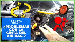 Como Cambiar cinta del Airbag  Cable espiral  Toyota hilux [upl. by Sitnerp]