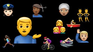 37 New Emojis in iOS 10 [upl. by Hairahs496]