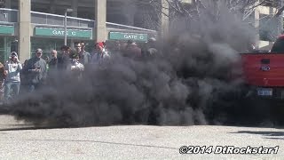 Diesel truck gives crowd a Rude Awakening [upl. by Ilajna]