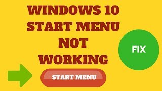 FINALLY SOLVED Windows 10 Start Button Not Working [upl. by Notled]