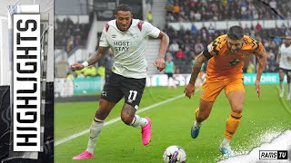 HIGHLIGHTS  Derby County Vs Cambridge United [upl. by Nerag]