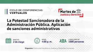 Potestad Sancionadora de la Administración Pública  MartesDeJusticiaYDerechos [upl. by Ainotahs]