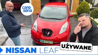 Używany Nissan Leaf czyli tani elektryk po latach TEST PLENG 4K  CaroSeria [upl. by Wolfgang]