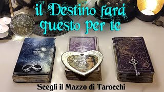 Il destino farà questo per te  Tarocchi interattivi lettura carte sul tuo destino [upl. by Hsirap]