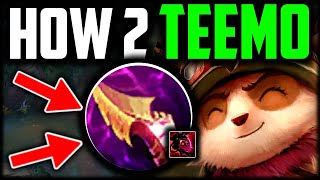 TEEMO IS TOP 10 AGAIN  How to Teemo amp CARRY Best BuildRunes Teemo Guide Season 14 [upl. by Rosena]