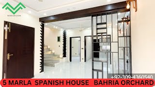 5 MARLA BRAND NEW BEAUTIFUL HOUSE FOR SALE IN BAHRIA ORCHARD LAHORE [upl. by Thaxter]