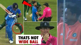 Umpire Richard Kettleborough not gave Wide Ball when Virat Kohli was close to Century vs Bangladesh [upl. by Frida]