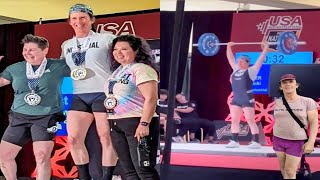 Nevada Womens Weight Lifting Competition Obliterated By Transgender [upl. by Plume62]