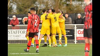 HIGHLIGHTS Mickleover FC vs AFC Telford United Southern League Premier Central  6th January 2024 [upl. by Ak268]