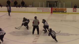 NB East Aces vs NB East Lightning Peewee AAA Feb 2 2017 [upl. by Eeralih427]