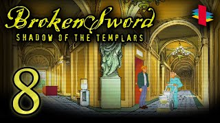 Broken Sword The Shadow of the Templars  Part 08  Mr Shiny PS1 No Commentary [upl. by Ferd]