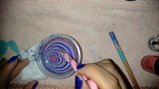 Uñas efecto mármol con agua TIPS [upl. by Tavi261]