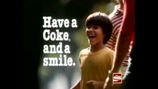 CocaCola Advert 1980 Have a Coke and a smile [upl. by Jeconiah]