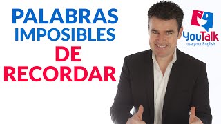 10 palabras en inglés difíciles de escribir e imposibles de recordar [upl. by Rois]