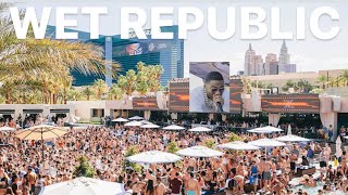 LAS VEGAS WET REPUBLIC HOTTEST BEACH PARTY nelly [upl. by Platt]