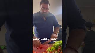 ÇOBAN SALATA TARİFİ yemek chef yemektarifleri kebap food fyp repost cooking masterchef et [upl. by Wershba515]