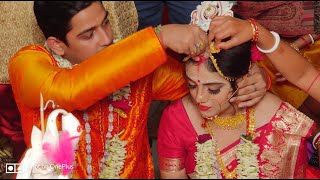 Bengali Wedding Video  Sourav Weds Bina [upl. by Oile]